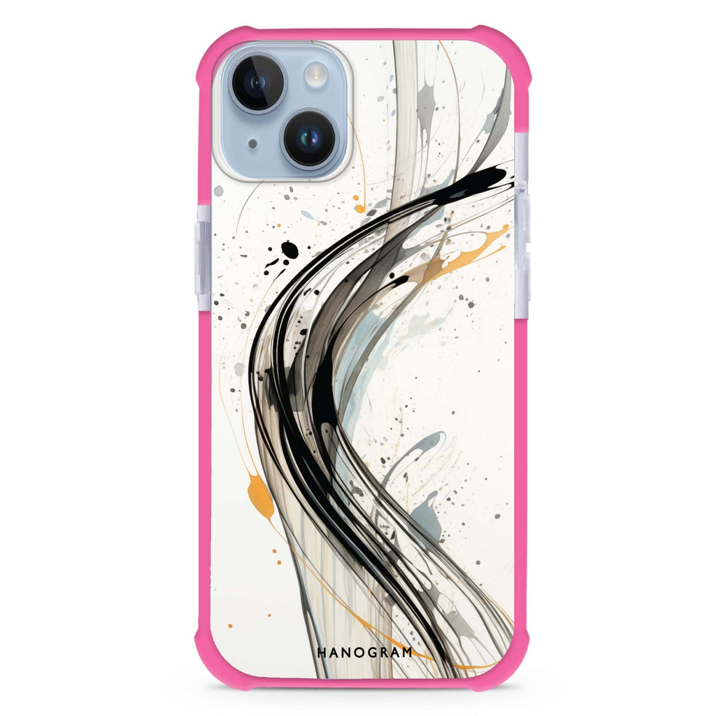 Streak Elegance iPhone 15 Plus MagSafe Compatible Ultra Shockproof Case
