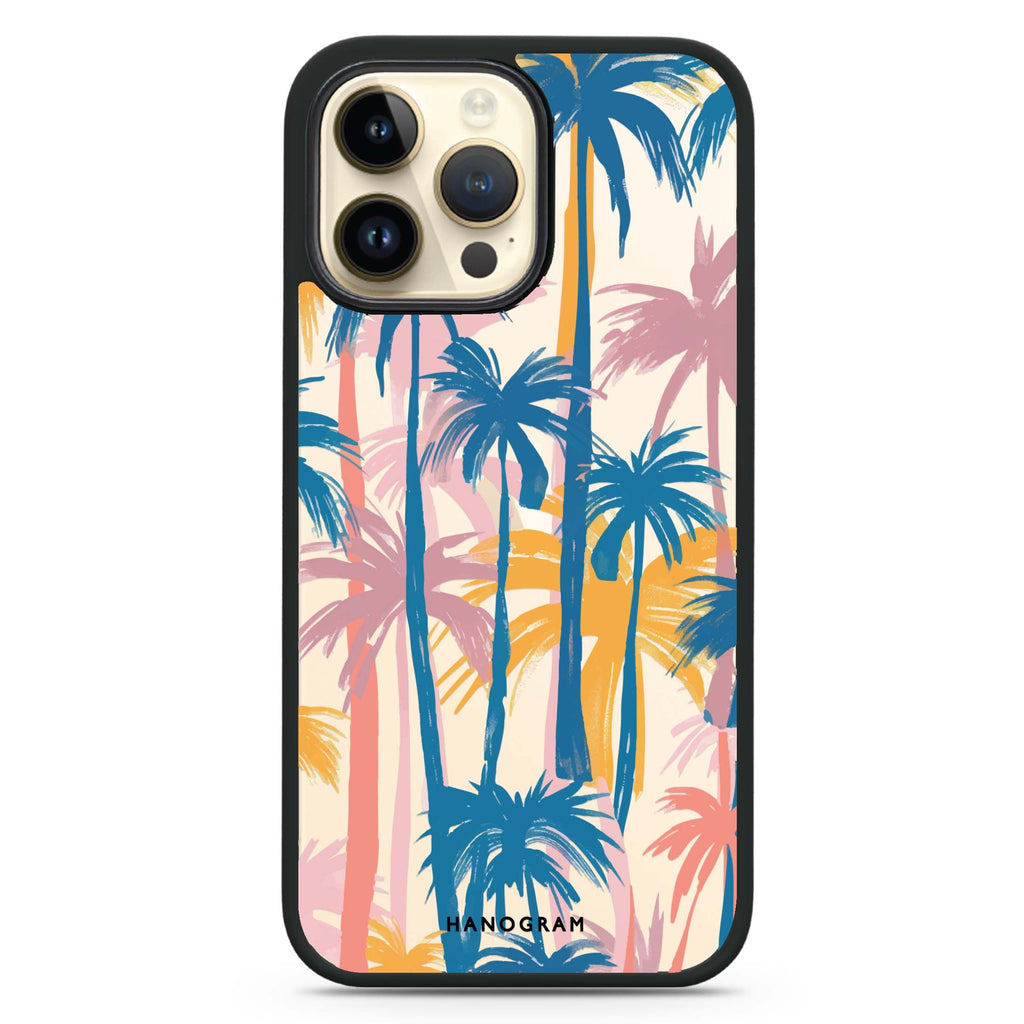 Palm Paradise Impact Guard Bumper Case
