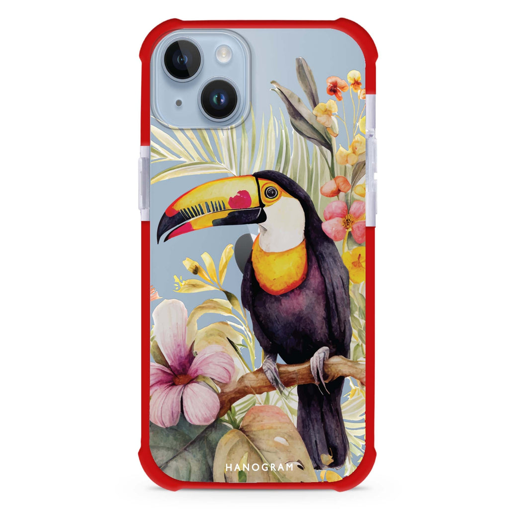 Tropical bird iPhone 15 Plus Ultra Shockproof Case