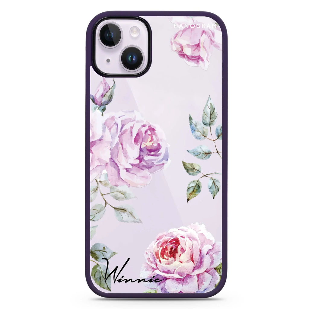 Classic Floral iPhone 15 Impact Guard Bumper Case