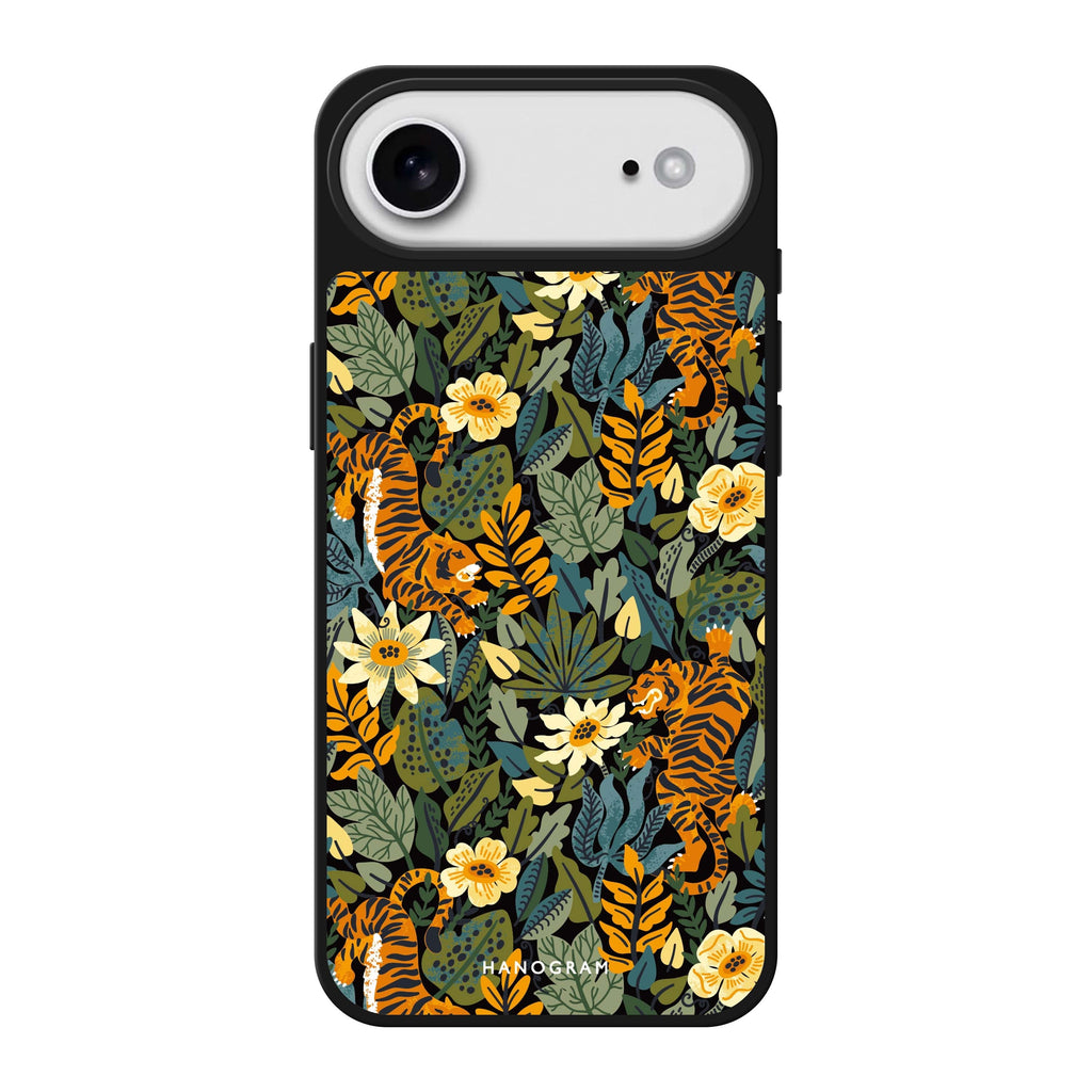 Tiger & Floral 鏡面手機殼