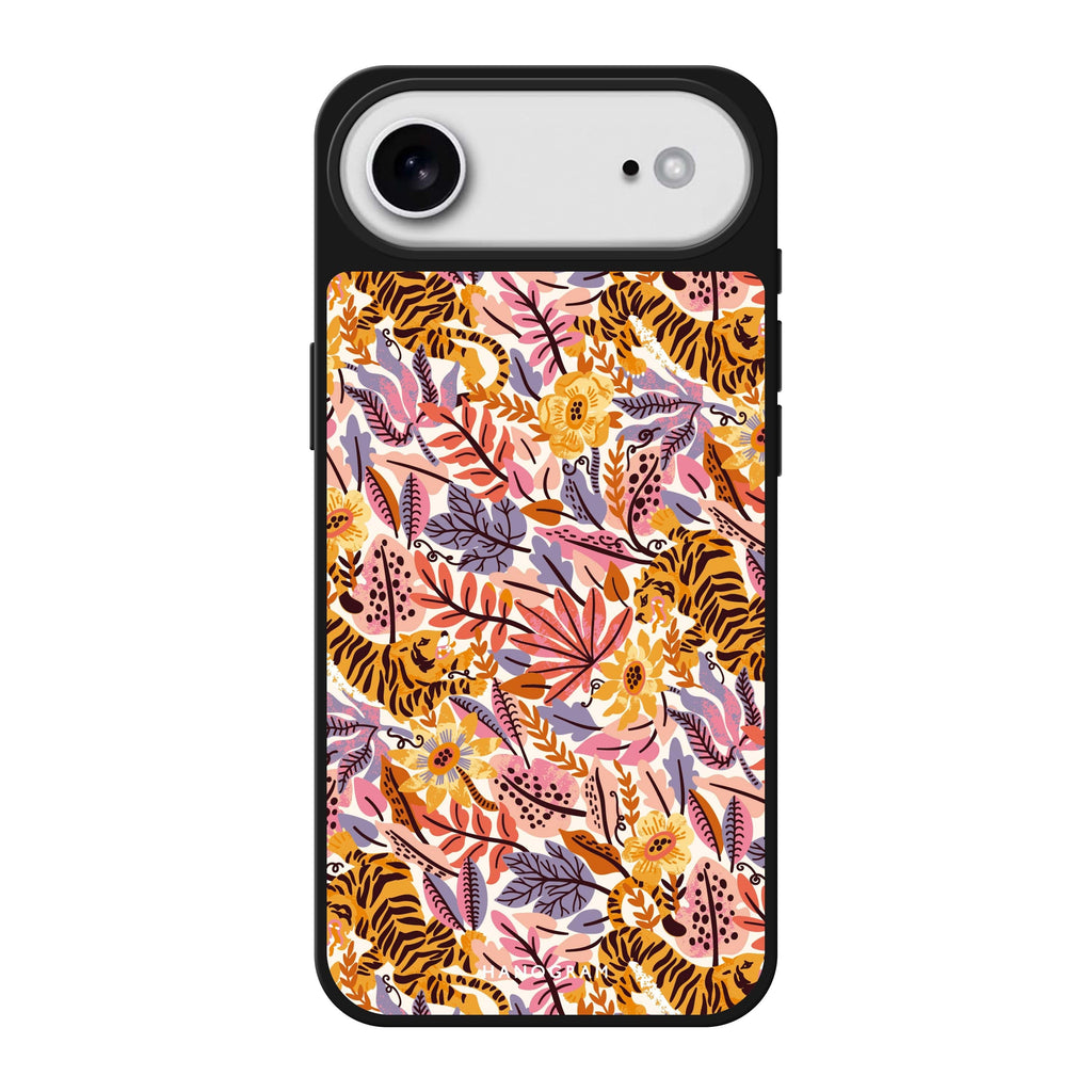 Tiger & Floral 鏡面手機殼