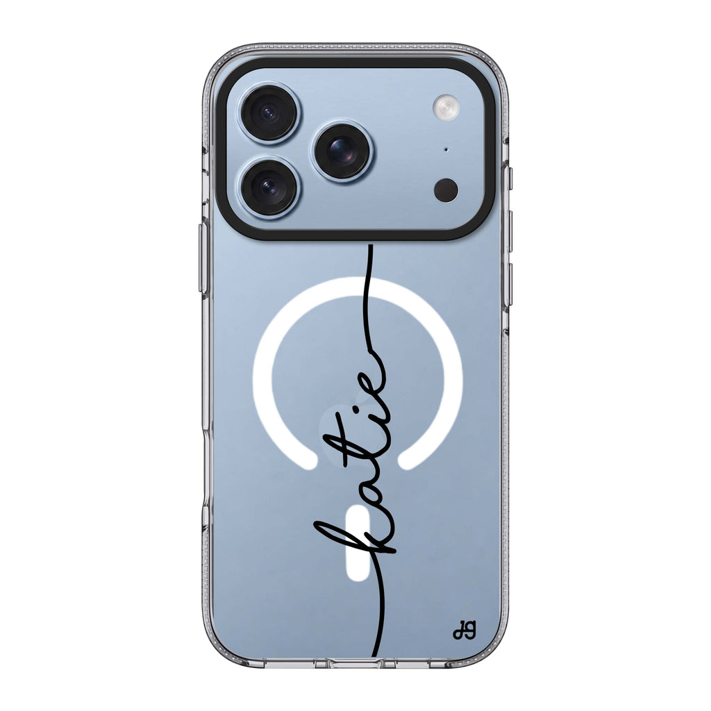 Vertical Handwritten Ultra Clear Case