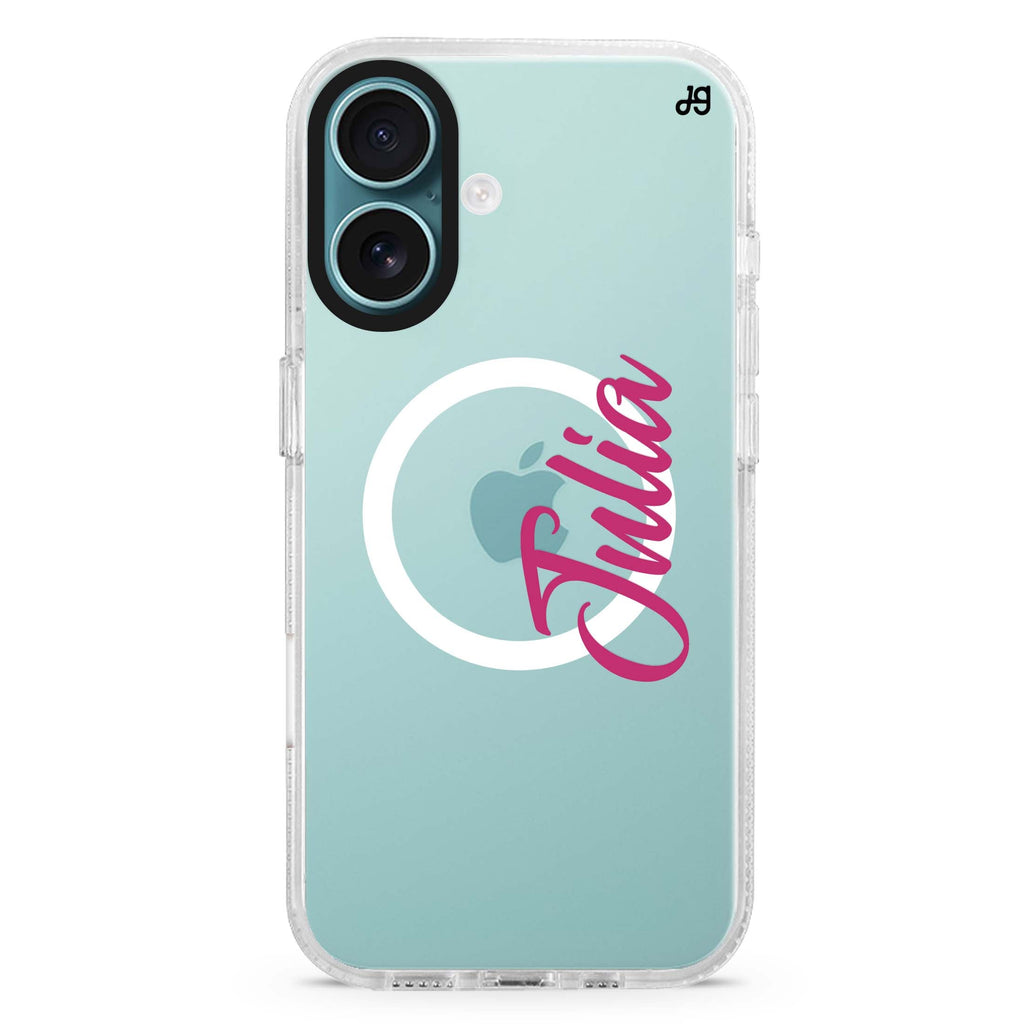 Magnificent Handwritten MagSafe Compatible iPhone 16 Ultra Clear Case - Personalized and Stylish Protection