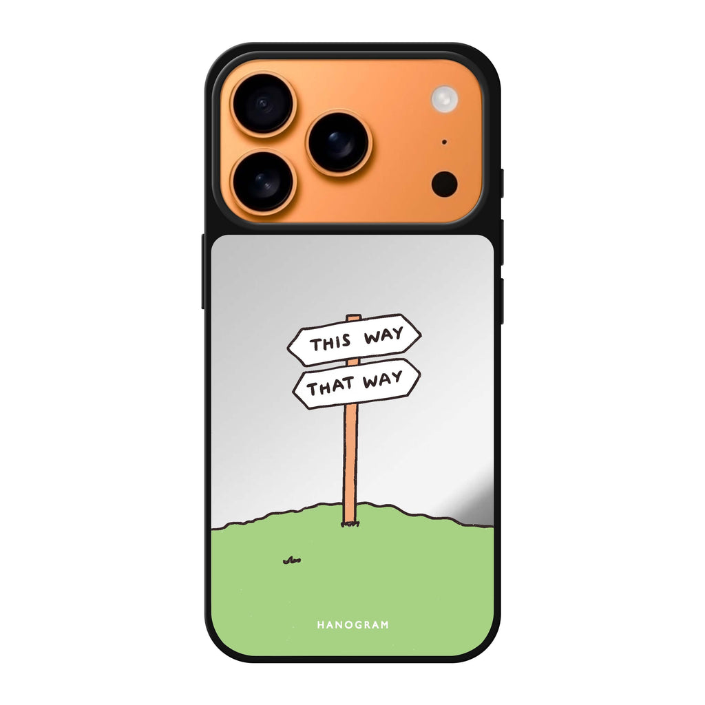 Which Way Now iPhone 17 Pro Max mirror case