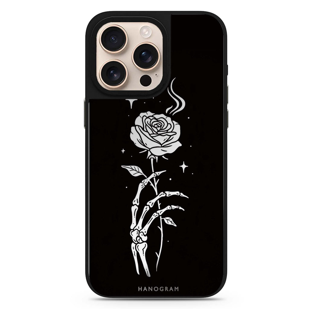 A Rose Beyond Time iPhone Mirror Case – design view 1