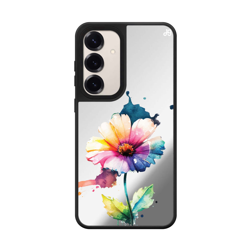 A Beautiful Flower Samsung Galaxy mirror case front view