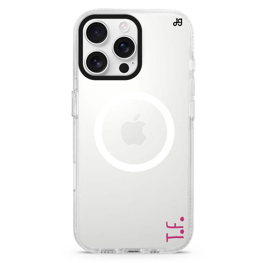 Abstract Candy MagSafe Compatible iPhone 16 Pro Ultra Clear Case - Personalized and Stylish Protection