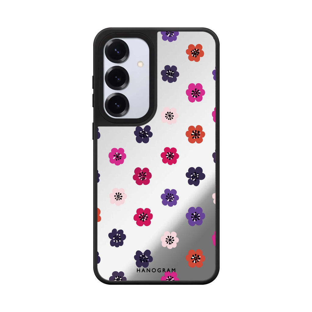Flower Sprinkle Mirror Case