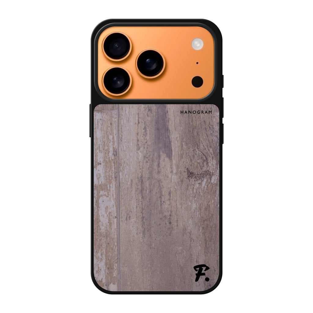 Timber personalized name nature iPhone 17 Pro Max mirror case