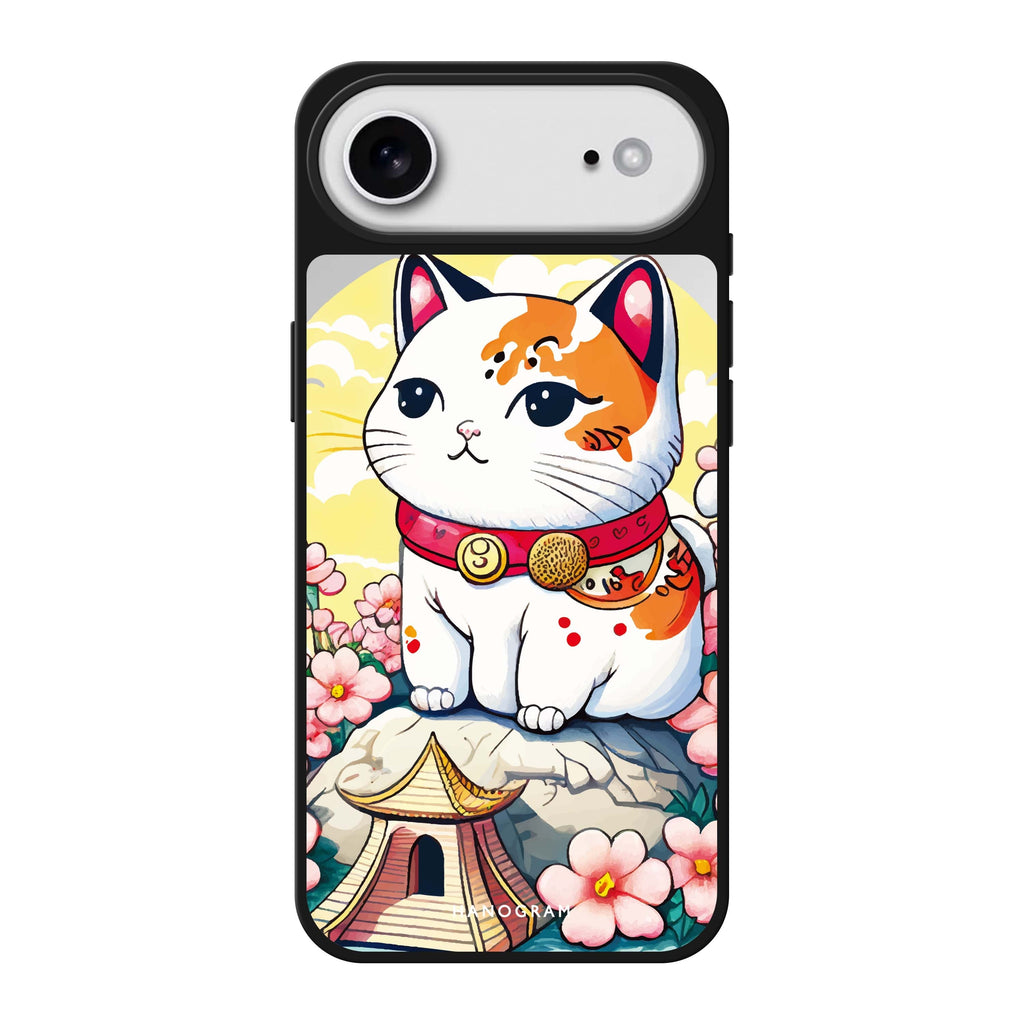 Cat & Flowers 鏡面手機殼