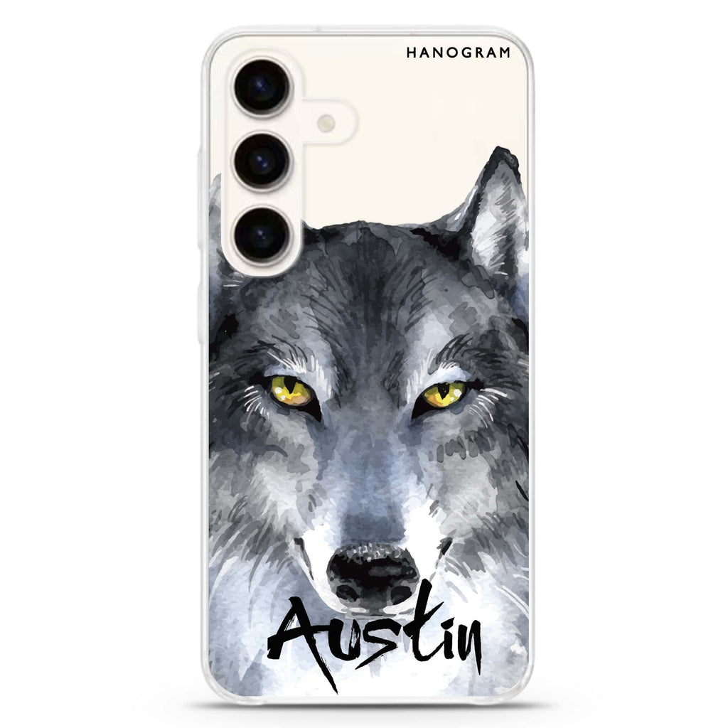 Snow Wolf Samsung Galaxy Ultra Clear Case