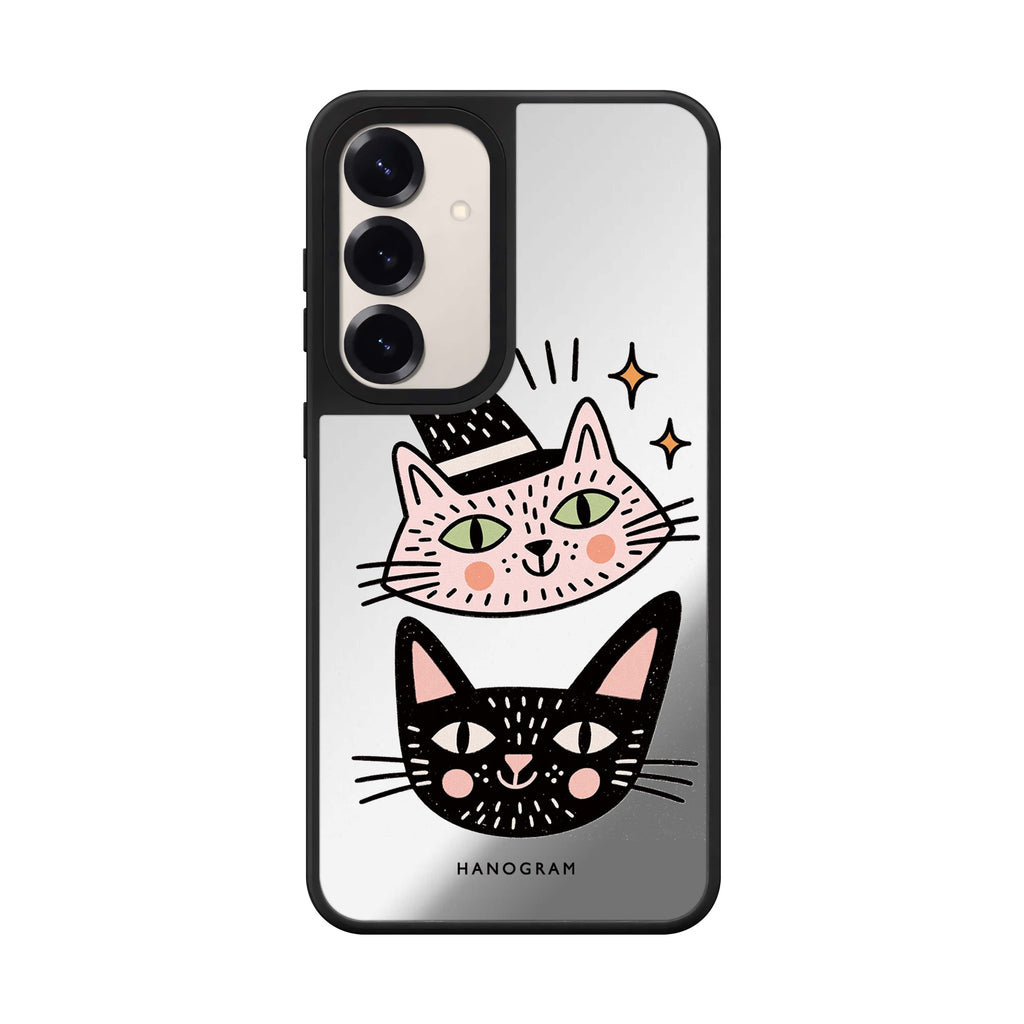 Two Cats One Spell Samsung Galaxy Mirror Case - product image 1