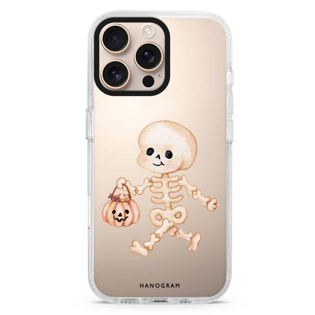 Little Bones Big Treats iPhone 16 Pro Max Ultra Clear Case - front view