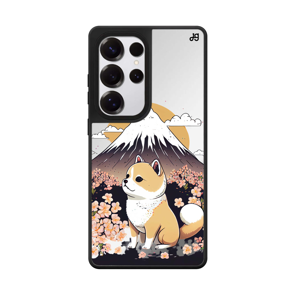 Shiba Inu & Japan Mirror Case