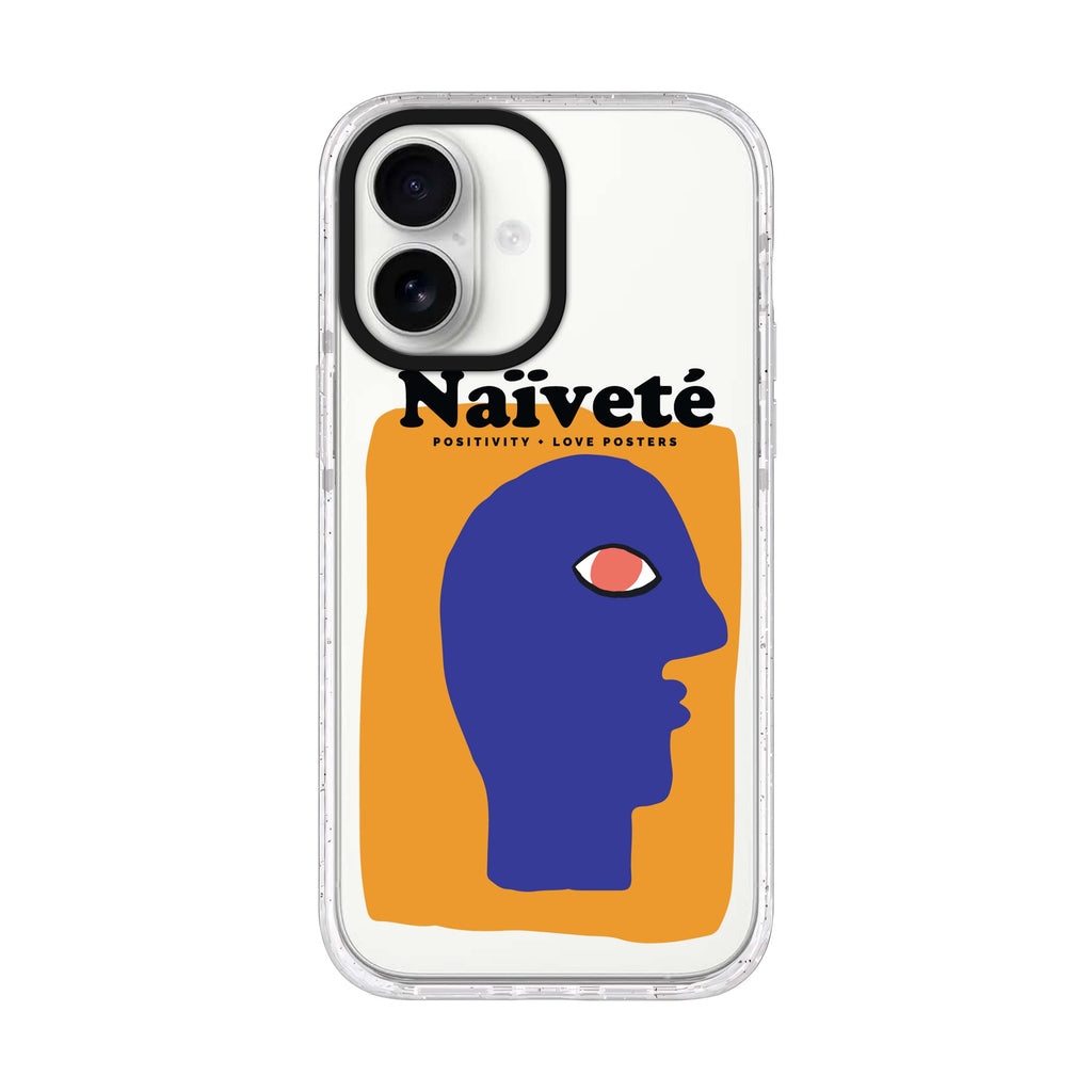 Naïveté iPhone 17 ultra clear MagSafe case, front product view