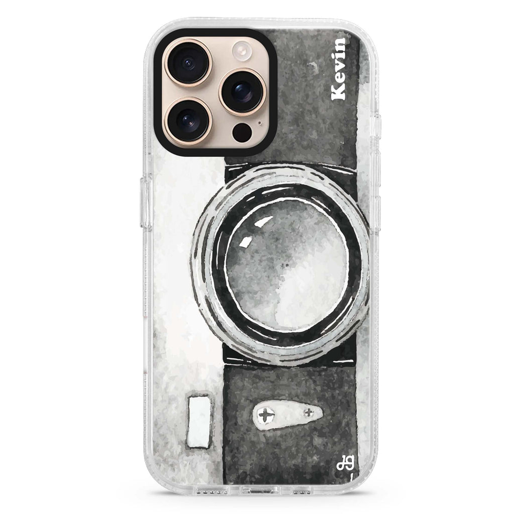 Abstract Doodles MagSafe Compatible iPhone 16 Pro Ultra Clear Case - Personalized and Stylish Protection