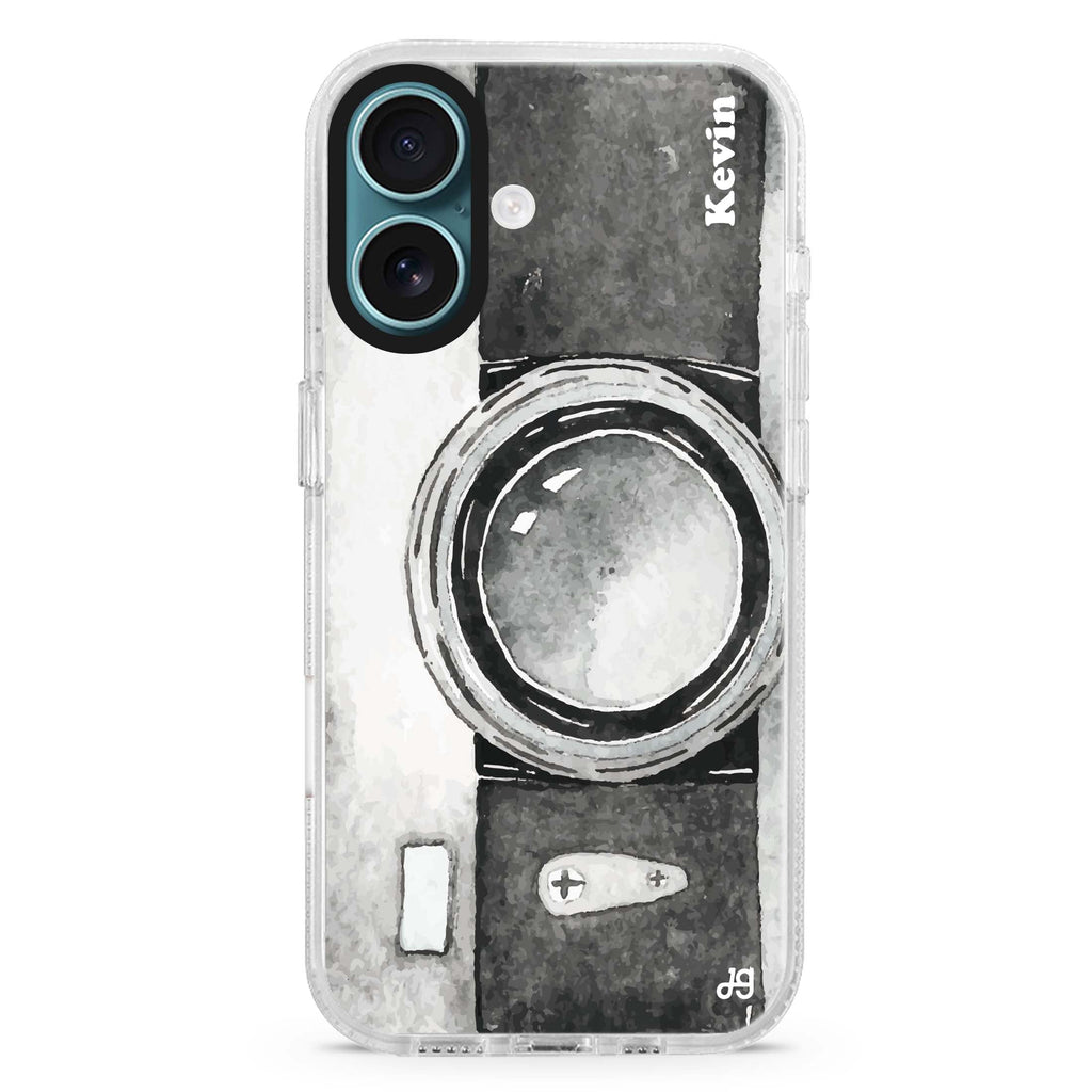 Fashion Camera MagSafe Compatible iPhone 16 Ultra Clear Case - Personalized and Stylish Protection