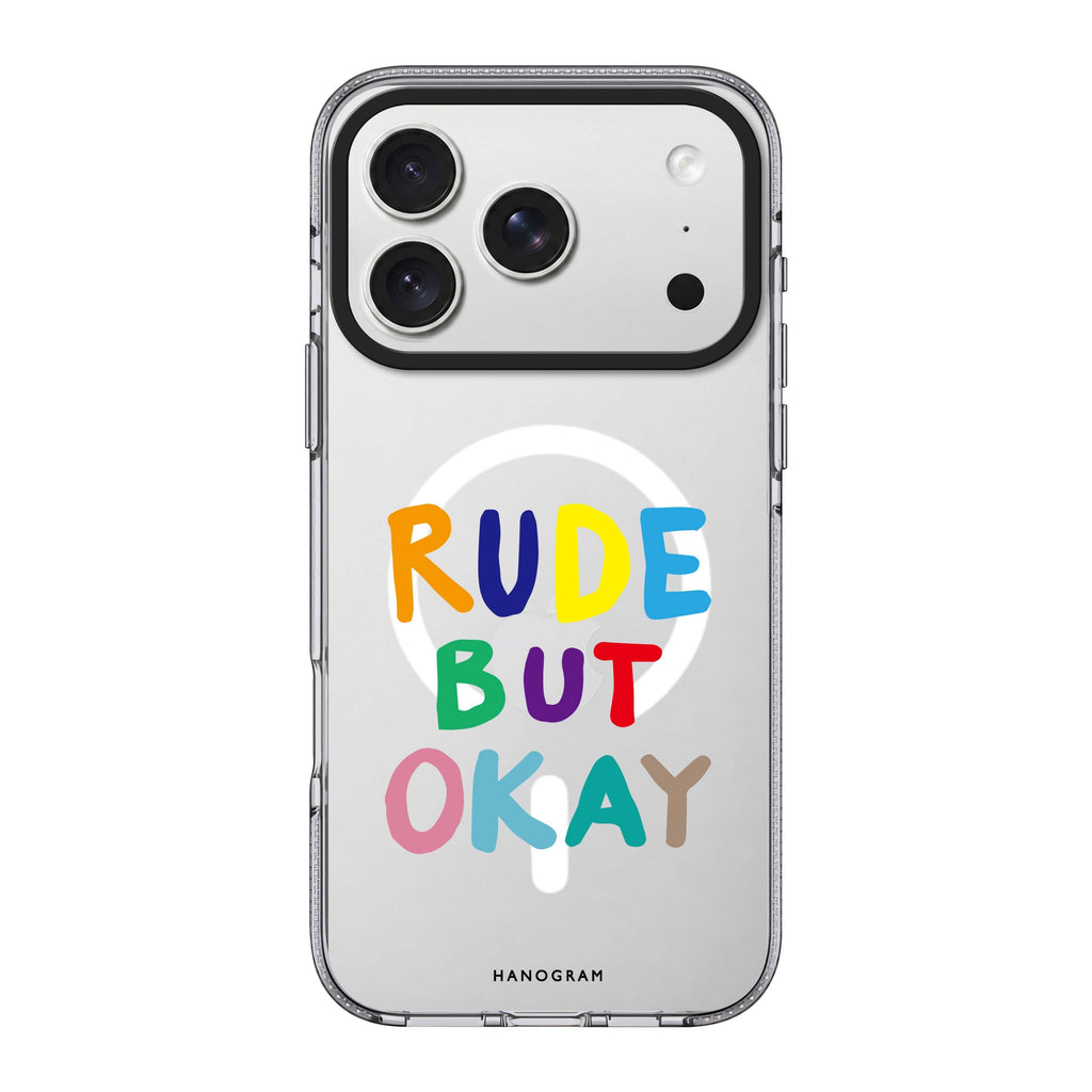 Rude but OKAY Ultra Clear Case