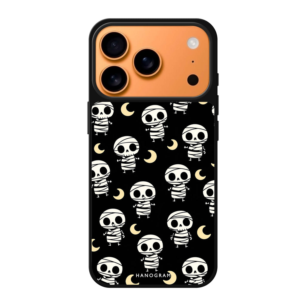 Mummy Moonwalk Noir iPhone 17 Pro Max Mirror Case - design view 1
