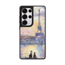 Paris Sunset Cats Samsung Galaxy S25 S24 S23 Ultra mirror case, front view