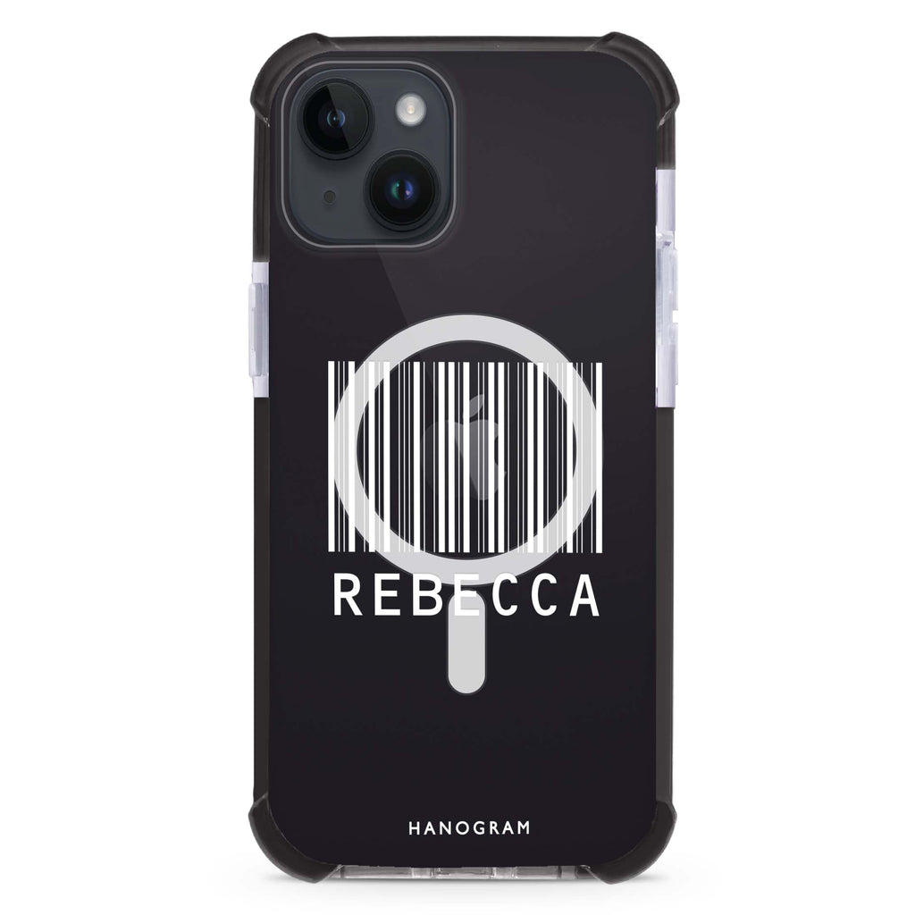 Barcode iPhone 15 Plus MagSafe Compatible Ultra Shockproof Case