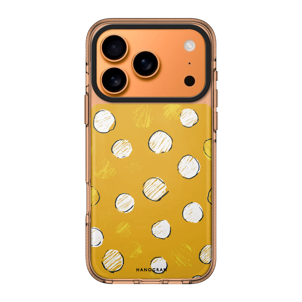 Sunny Dots sun celestial nature pattern iPhone 17 Pro Max ultra clear case