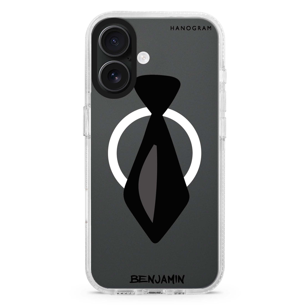 Tie MagSafe Compatible iPhone 16 Ultra Clear Case - Personalized and Stylish Protection