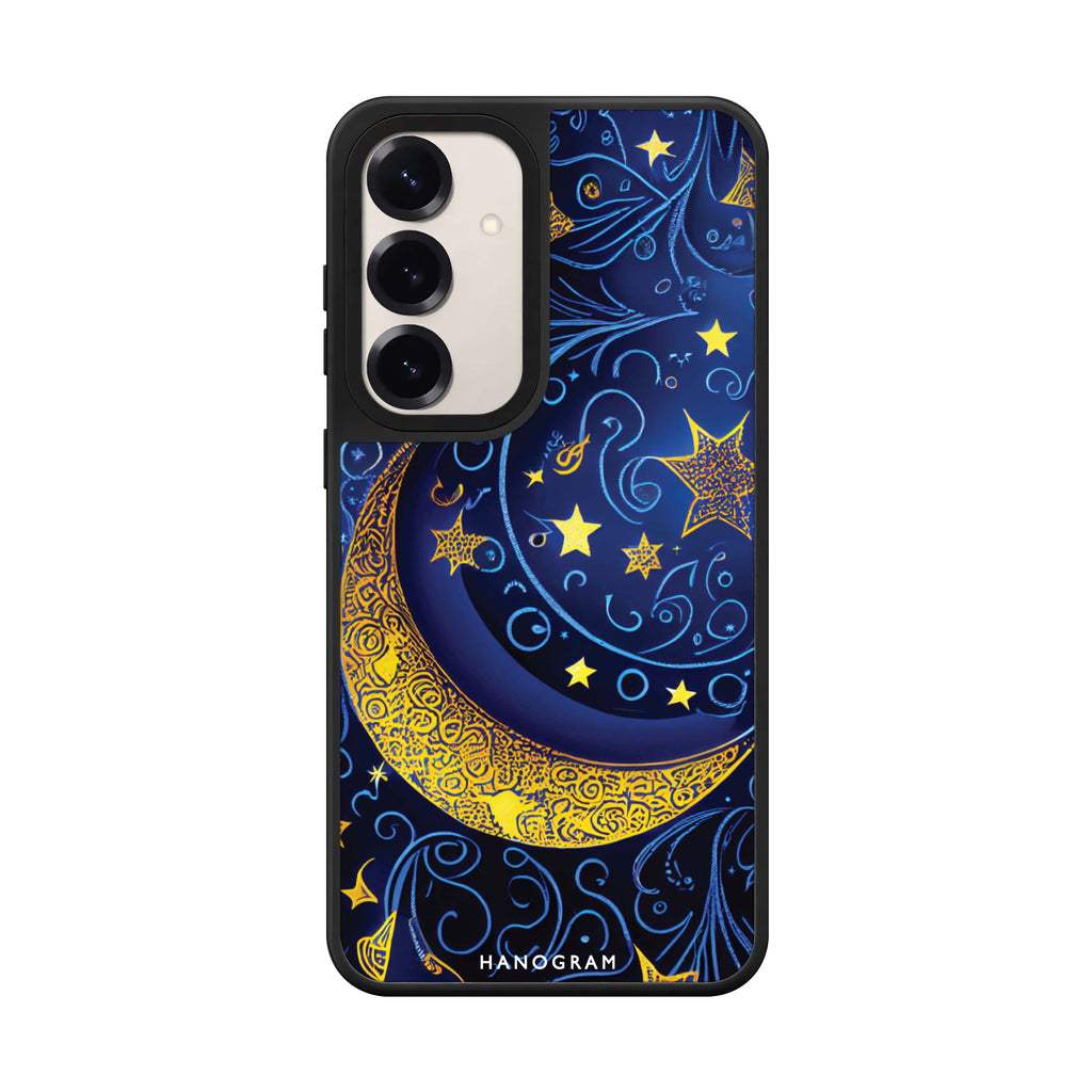 Big Moon Samsung Galaxy mirror case front view