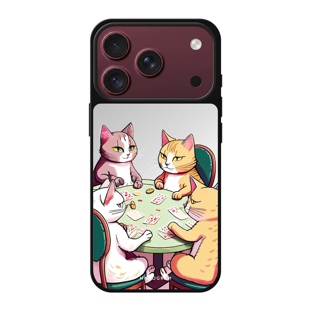 Cats & Game cat animal iPhone 18 Pro Max mirror case