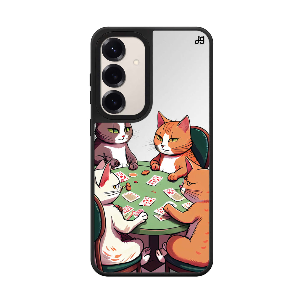 Cats Game Samsung Galaxy mirror case front view