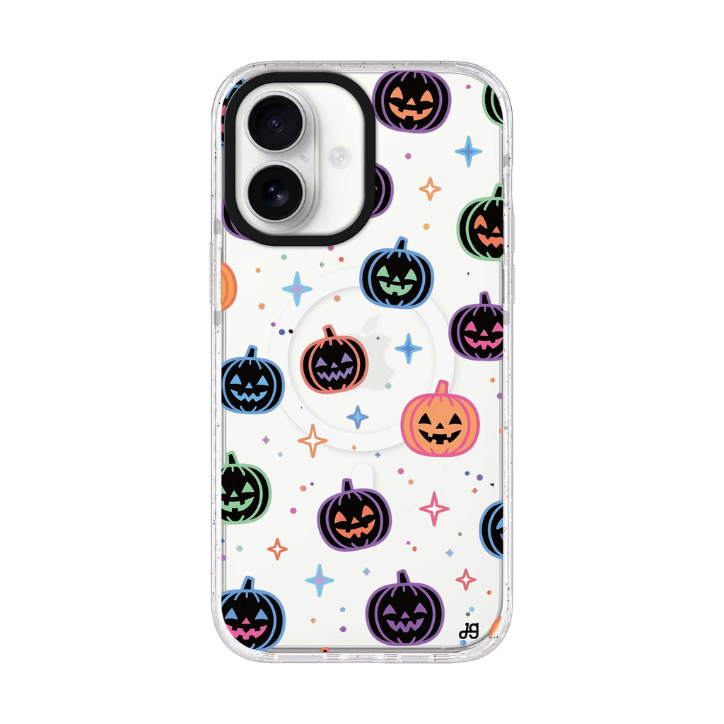 Neon Lantern Confetti iPhone 17 Ultra Clear Case - product image 1