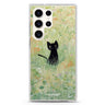 Meadow Cat Samsung Galaxy S26/S25/S24/S23/S22 Ultra ultra clear case, transparent design, main view