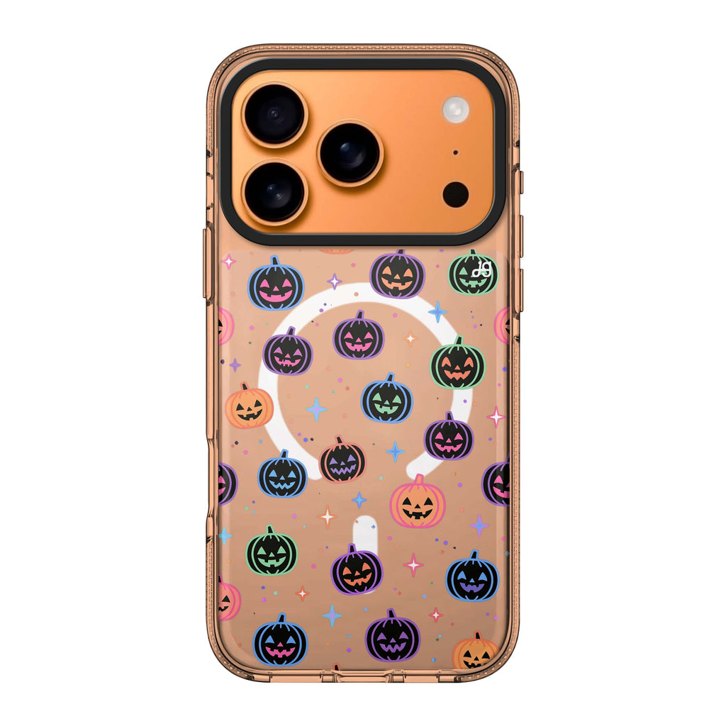 Neon Lantern Confetti iPhone 17 Pro Max Ultra Clear Case - Image 1