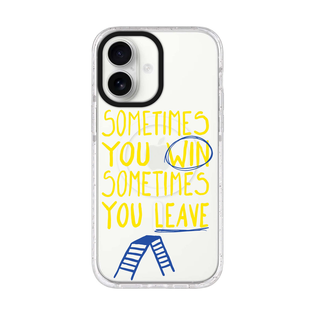Sometimes iPhone 17 ultra clear MagSafe case, front product view