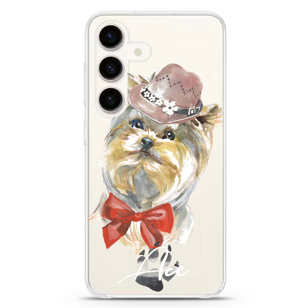 Yorkshire Terrier Samsung Galaxy Ultra Clear Case