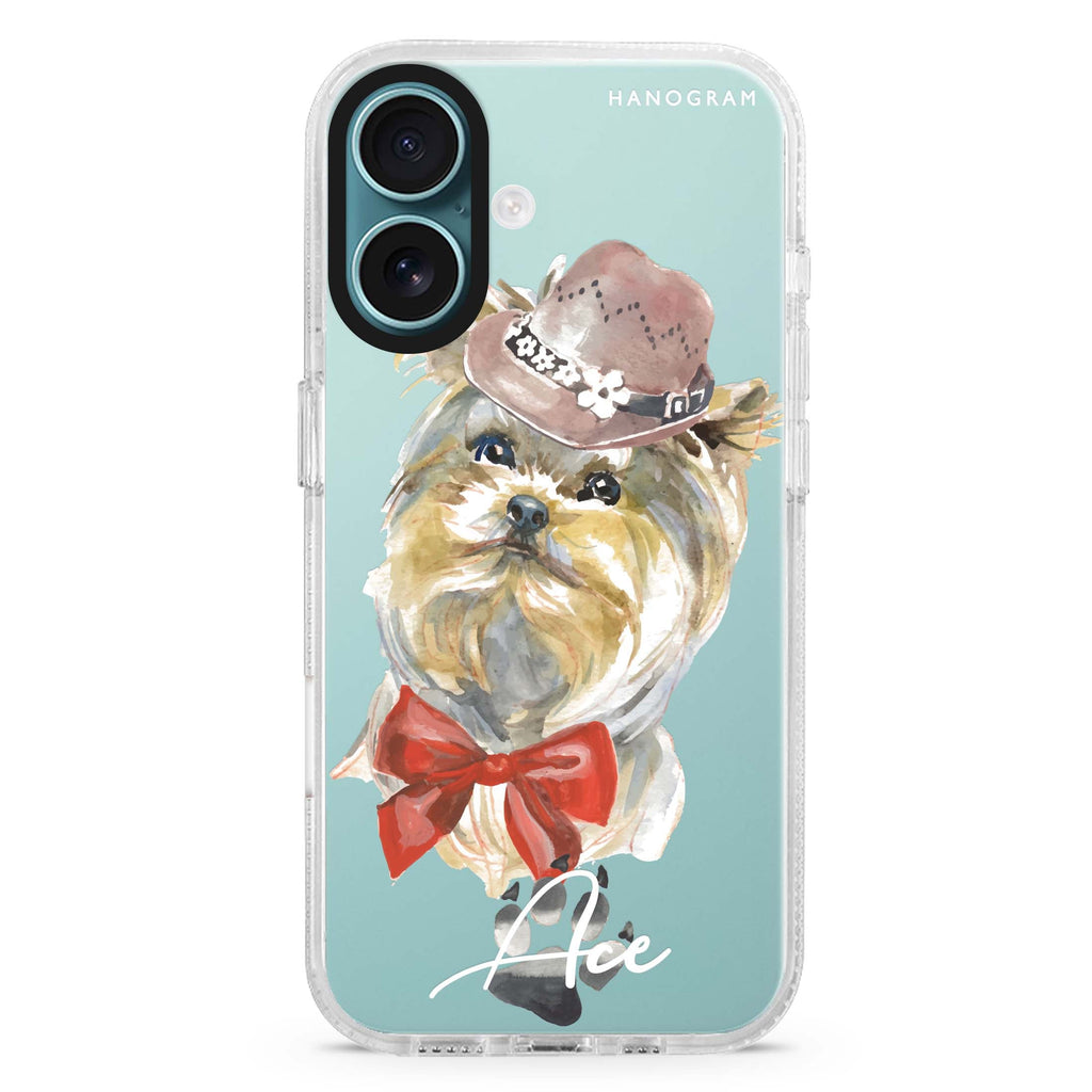Yorkshire Terrier MagSafe Compatible iPhone 16 Ultra Clear Case - Personalized and Stylish Protection