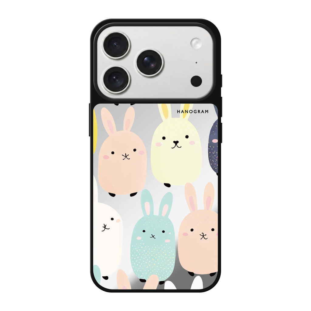 Cute Bunny bunny animal cute iPhone 18 Pro Max mirror case
