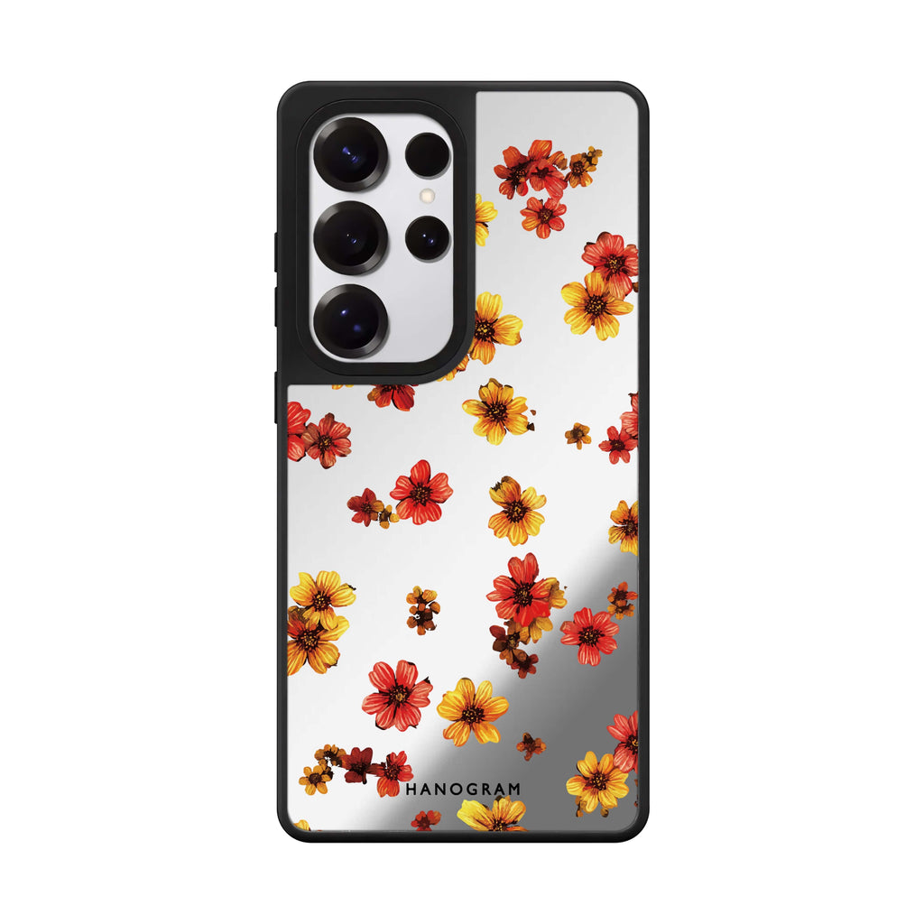 Warm Blooms Mirror Case