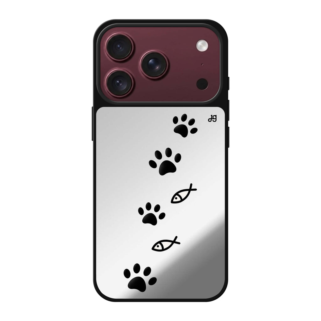 The Fishbone Footpath iPhone 18 Pro Max Mirror Case - design view 1