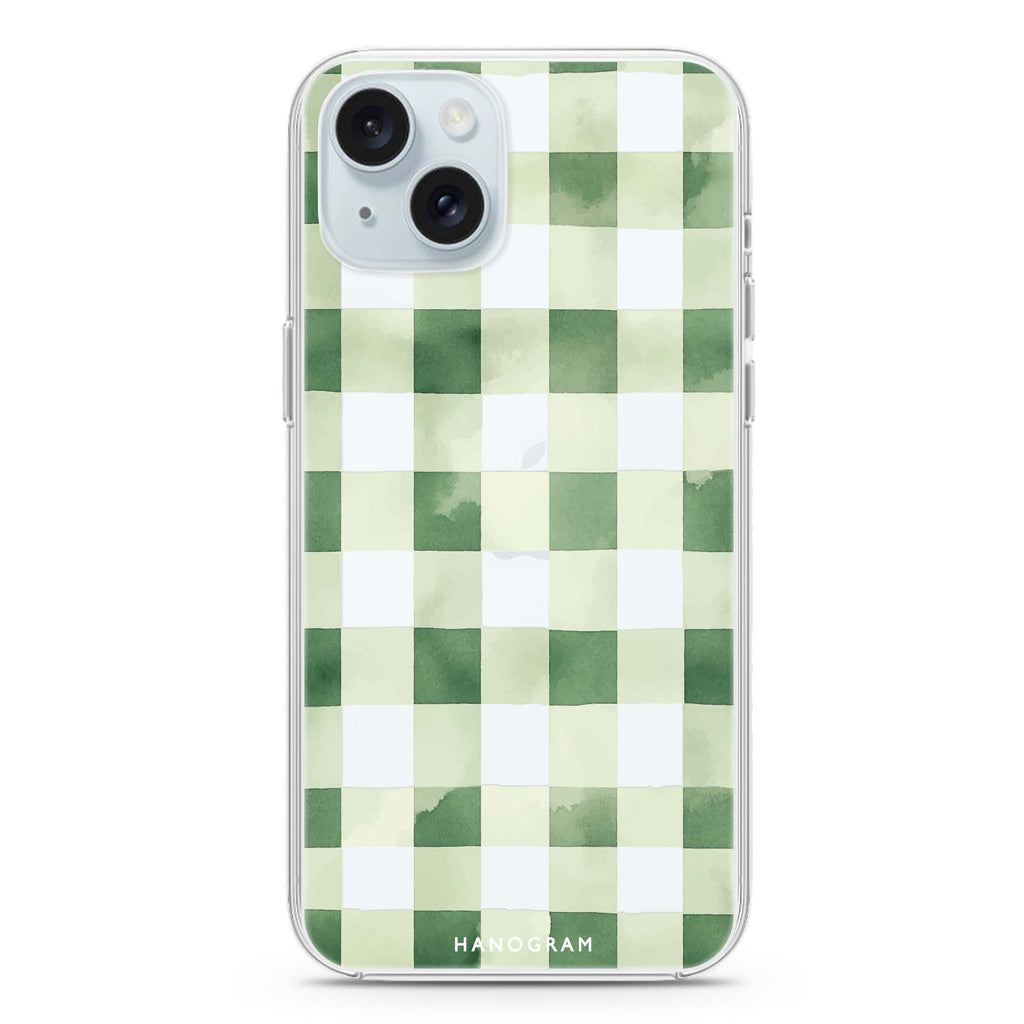Meadow Checks iPhone Ultra Clear Case