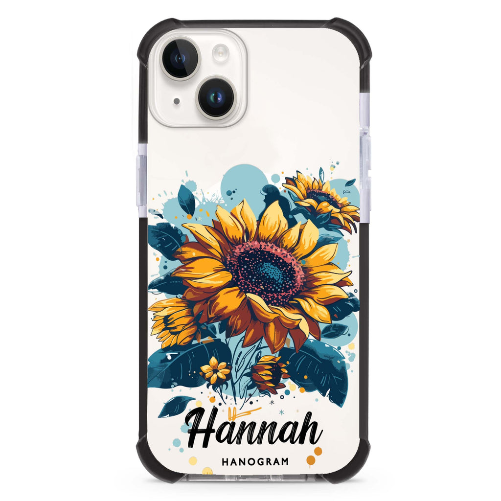 Sun-Kissed Petals iPhone 15 Plus MagSafe Compatible Ultra Shockproof Case