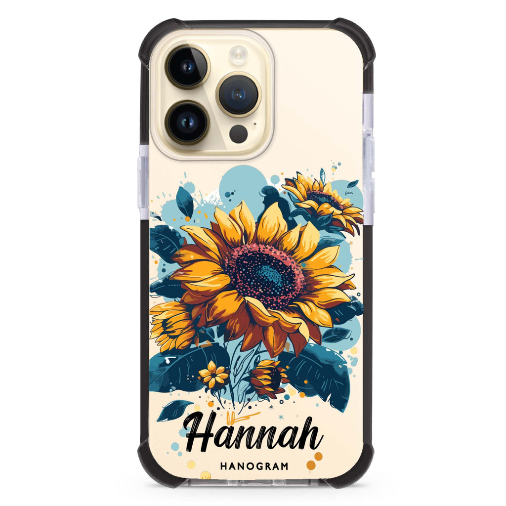 Sun-Kissed Petals MagSafe Compatible Ultra Shockproof Case