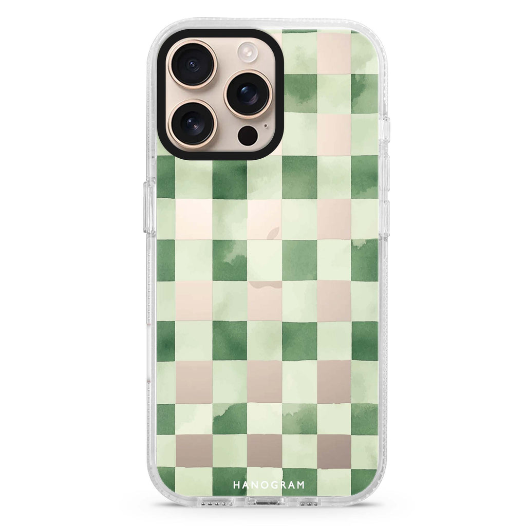 Meadow Checks iPhone Ultra Clear Case