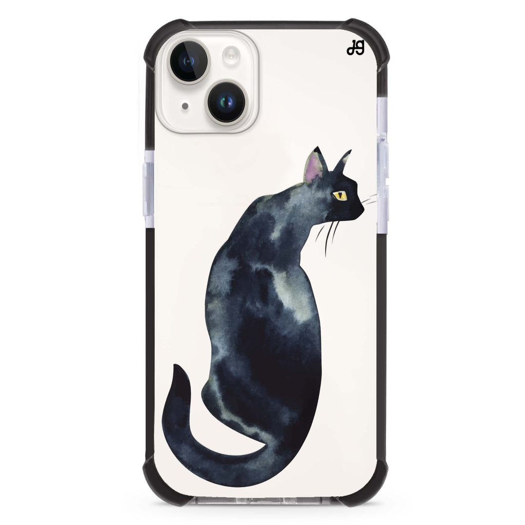 Watercolour Cat iPhone 15 Plus Ultra Shockproof Case