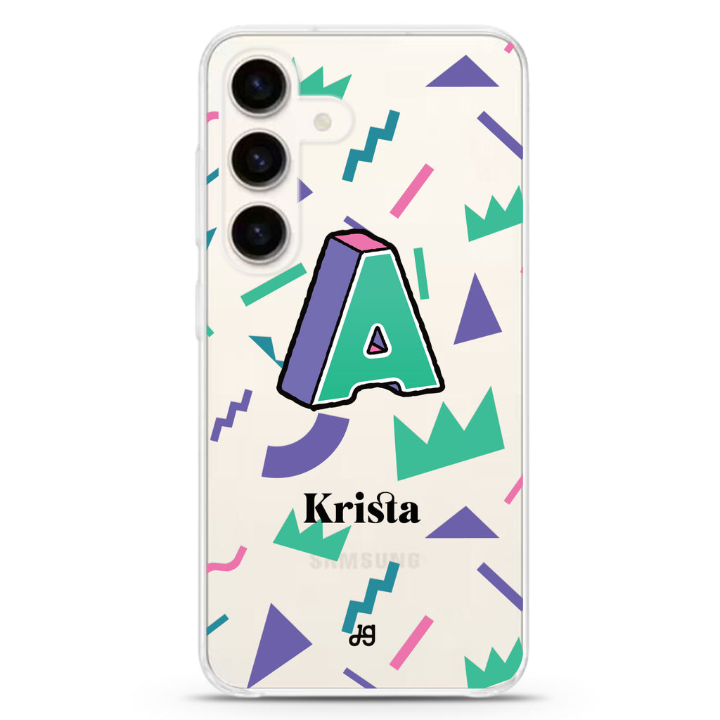 Inspired Monogram Samsung Galaxy Ultra Clear Case
