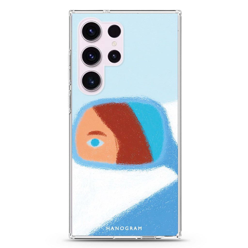 Rearview Daydream Samsung Galaxy S26/S25/S24/S23/S22 Ultra ultra clear case, transparent design, main view