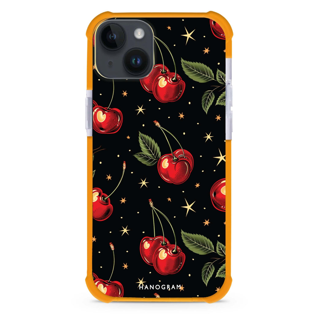 Cherry Harmony iPhone 15 Plus MagSafe Compatible Ultra Shockproof Case
