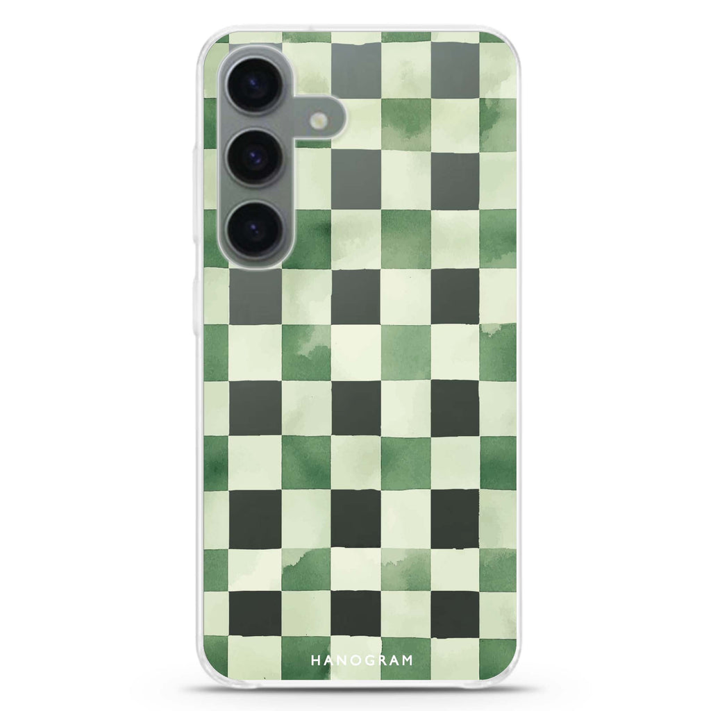 Meadow Checks Samsung Galaxy Ultra Clear Case