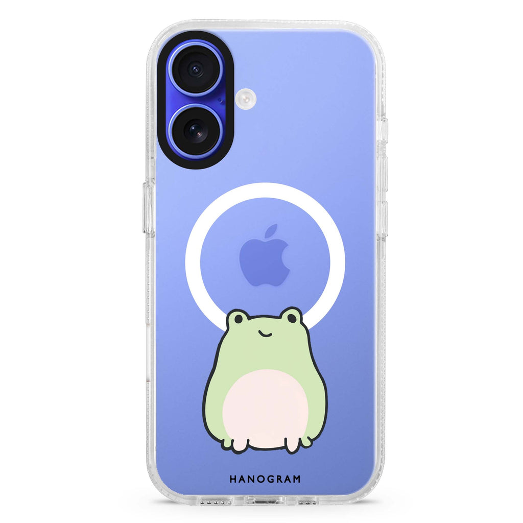 Pastel Froggie MagSafe Compatible Ultra Clear Case